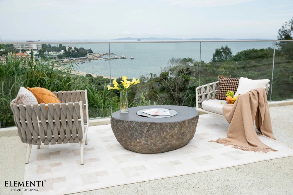 Elementi Fire Boulder Fire Pit Table - Image 8