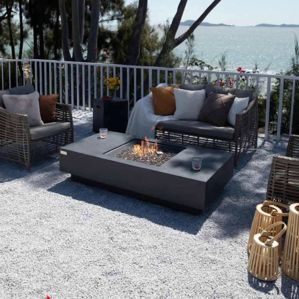 Elementi Fire Cannes Gas Fire Pit Table - Image 2