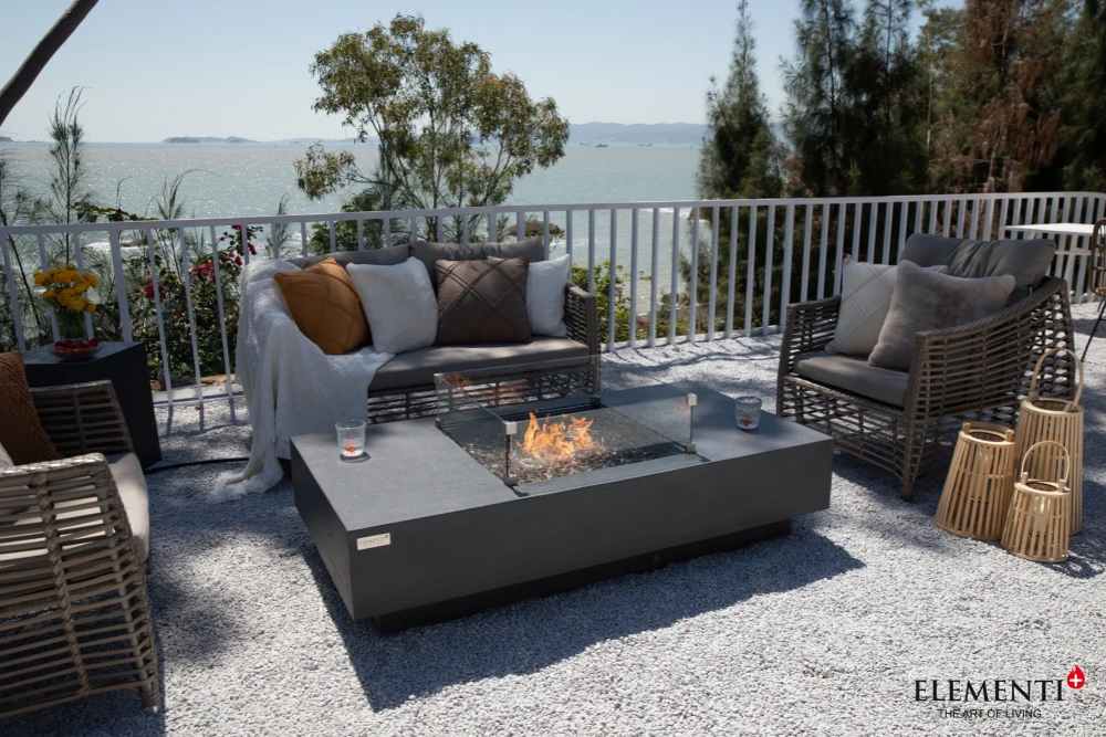 Elementi Fire Cannes Gas Fire Pit Table - Image 6
