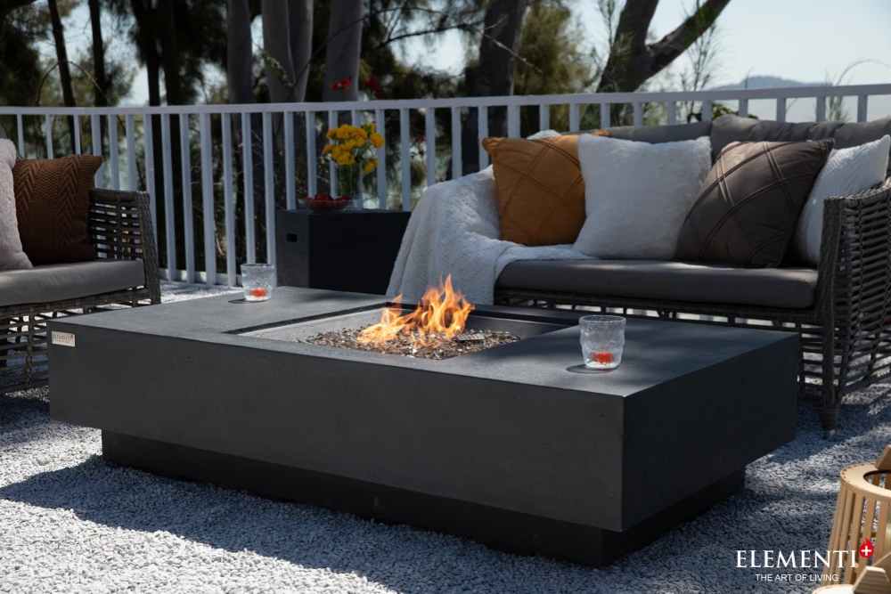 Elementi Fire Cannes Gas Fire Pit Table - Image 8