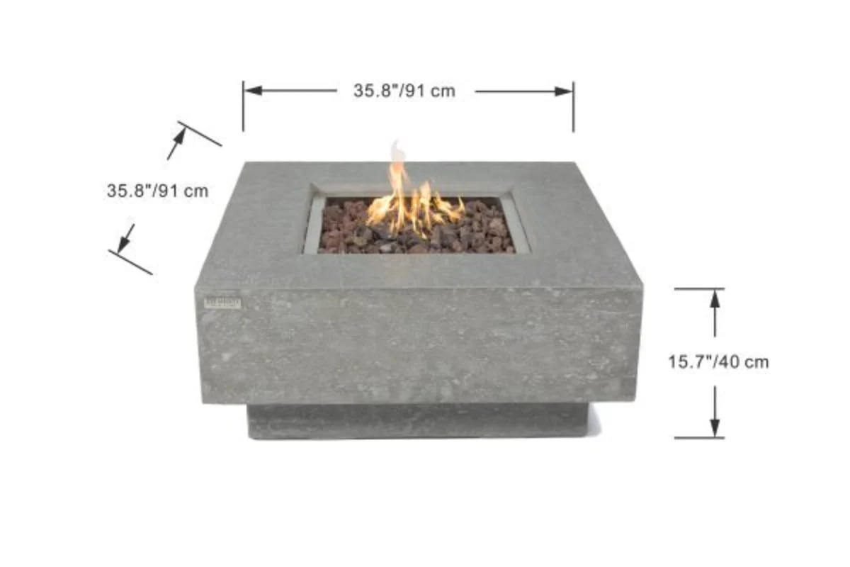 Elementi Fire Manhattan Gas Fire Pit - Image 10