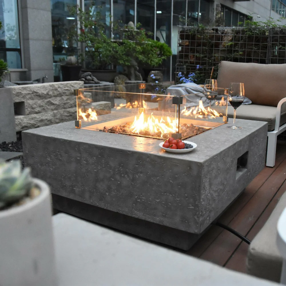Elementi Fire Manhattan Gas Fire Pit - Image 4