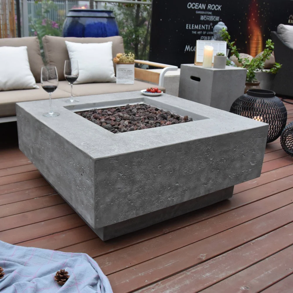 Elementi Fire Manhattan Gas Fire Pit - Image 5