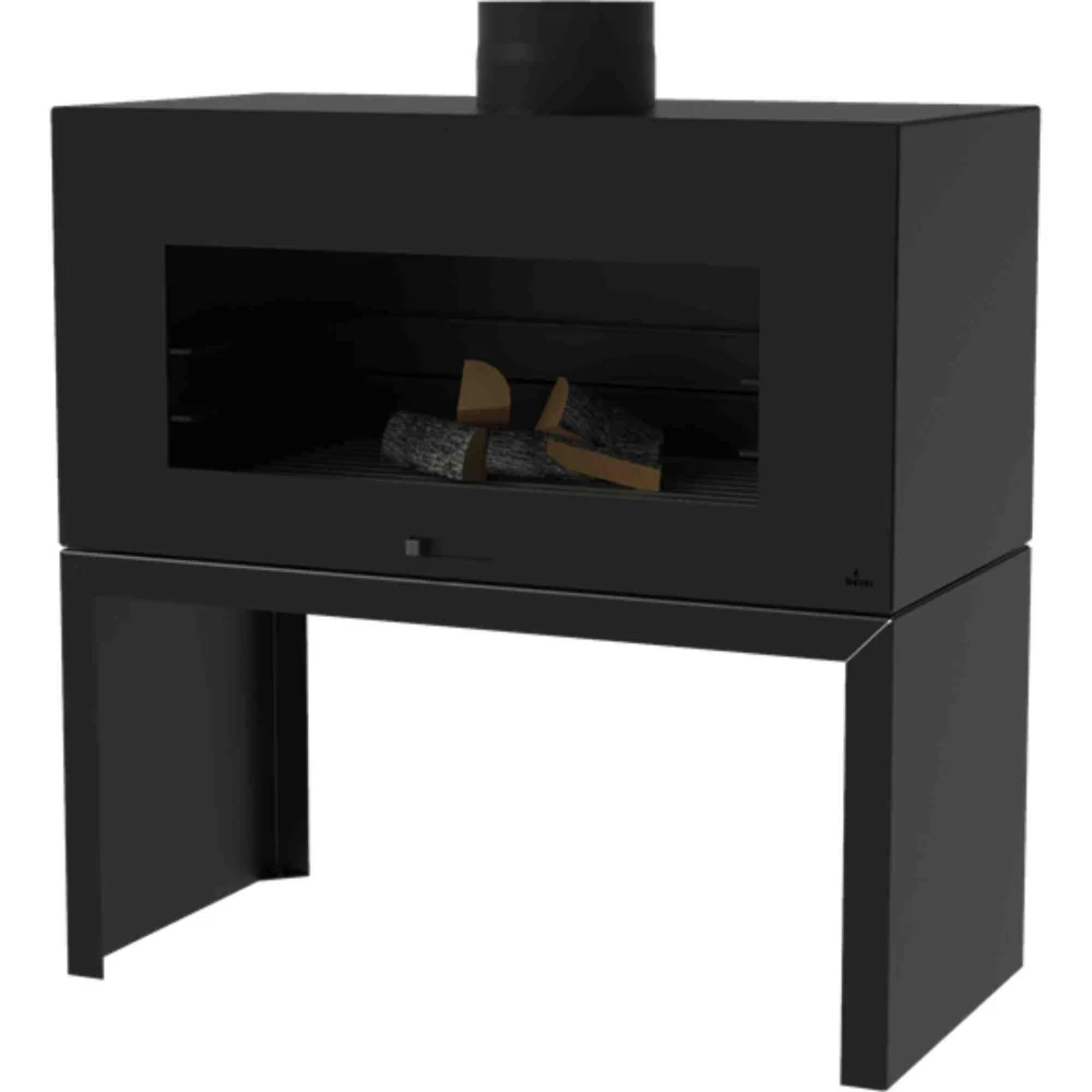 Adezz Forno Enok Outdoor Fireplace in Corten Steel - Image 9