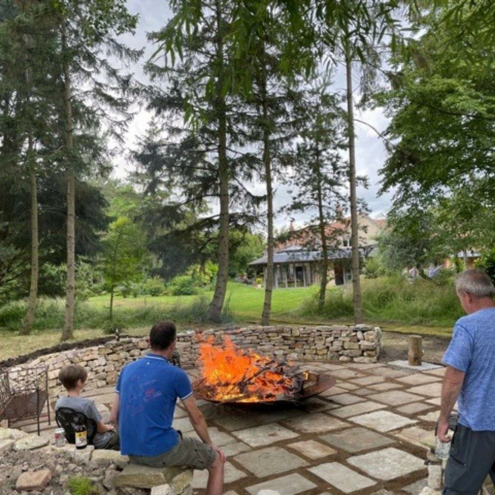 Adezz Forno Fire Pit 200cm in Steel - Image 3
