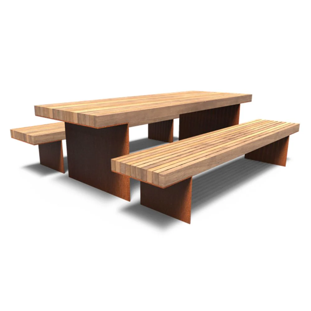 Furns Commercial Picnic Table - Image 4