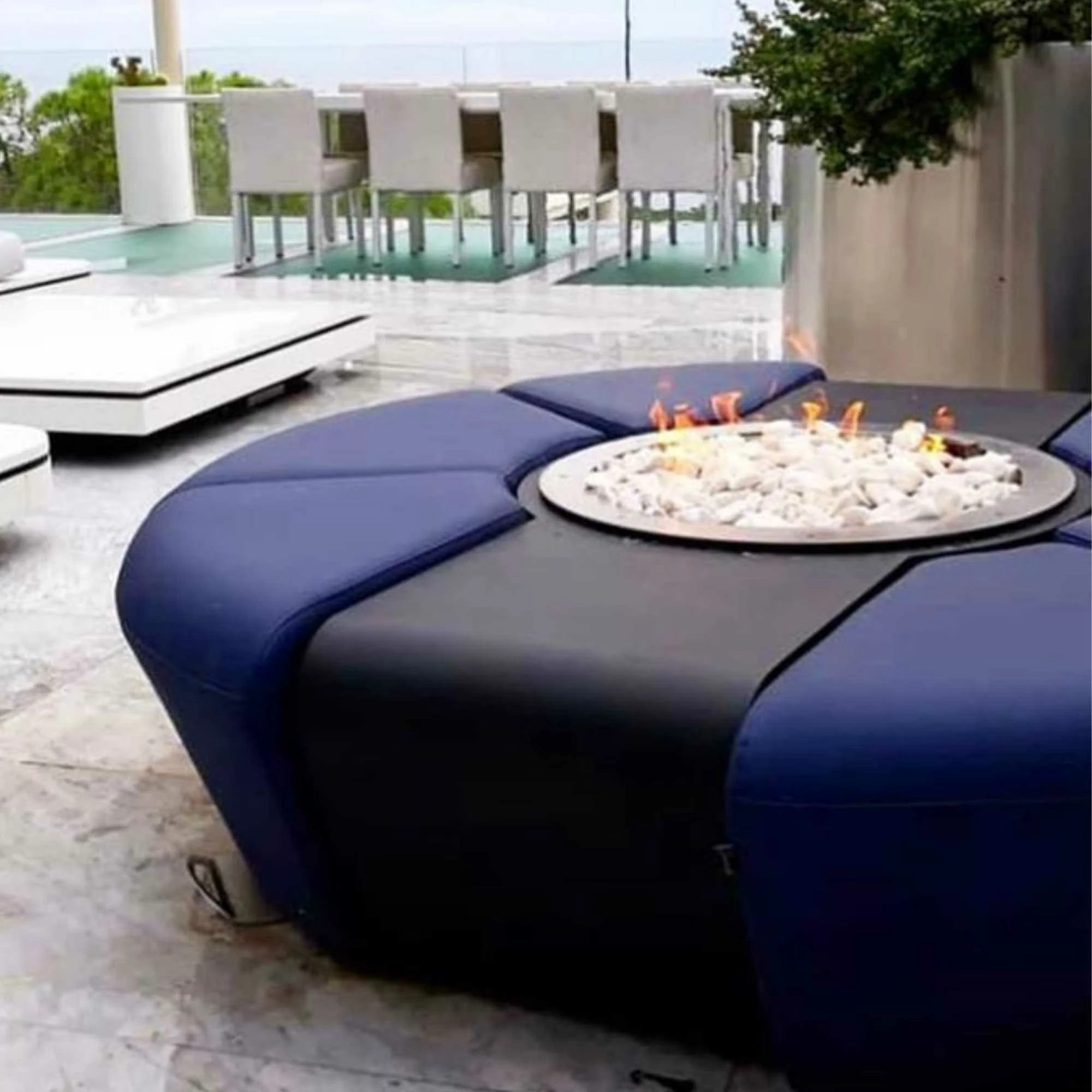 GlammFire Circus Fire Pit with Seating - Image 10