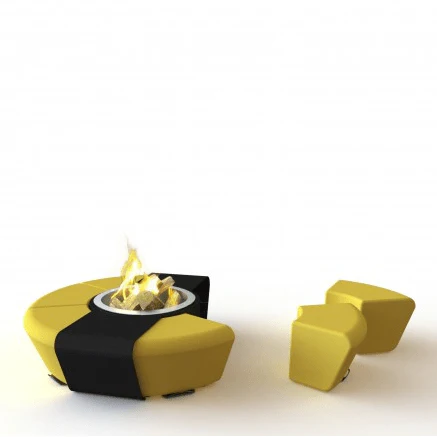 GlammFire Circus Fire Pit with Seating - Image 13