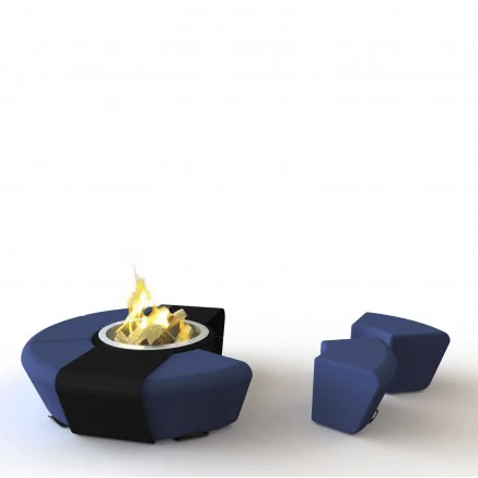 GlammFire Circus Fire Pit with Seating - Image 14