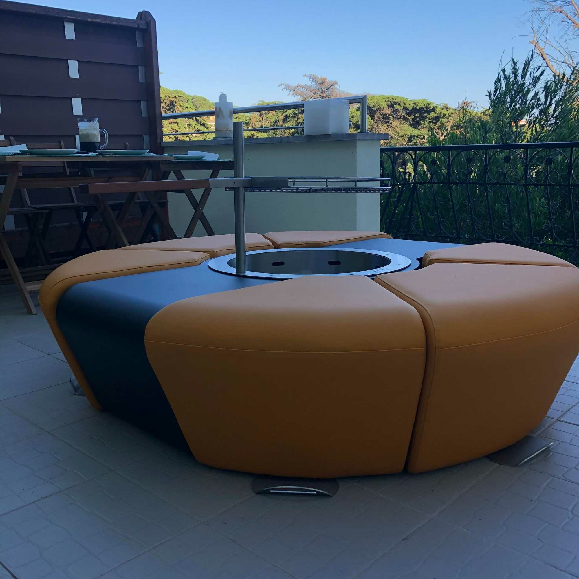 GlammFire Circus Fire Pit with Seating - Image 5