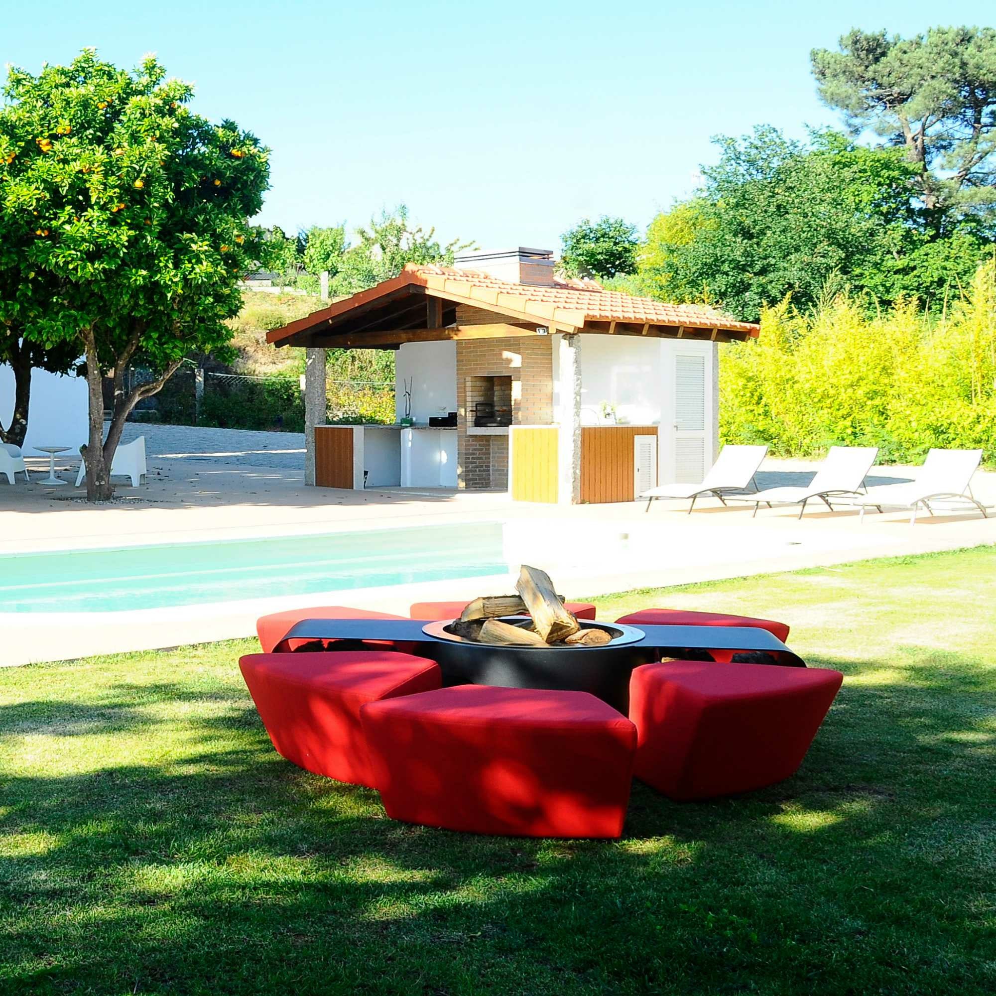 GlammFire Circus Fire Pit with Seating - Image 8