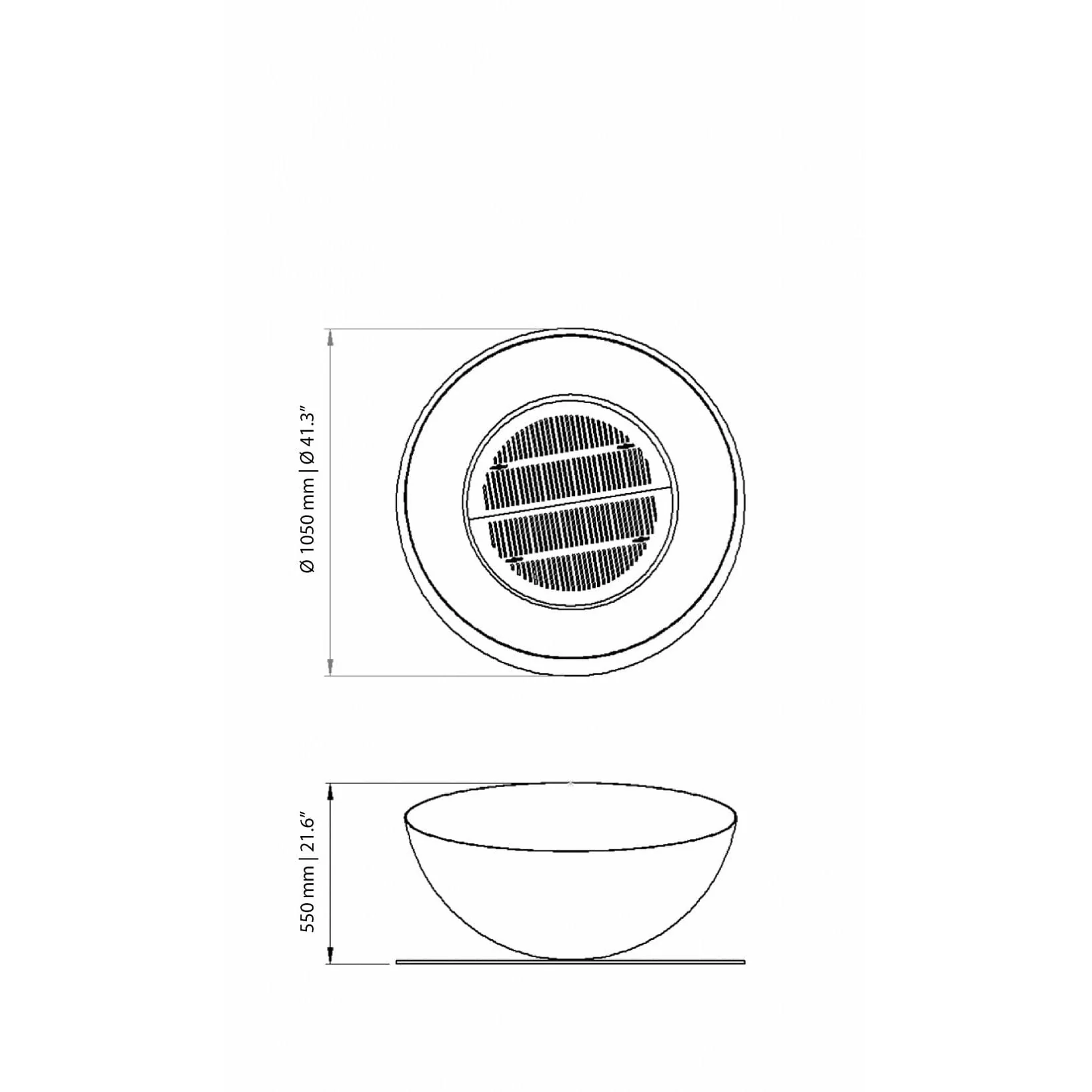 GlammFire Solace Steel Fire Pit - Image 4