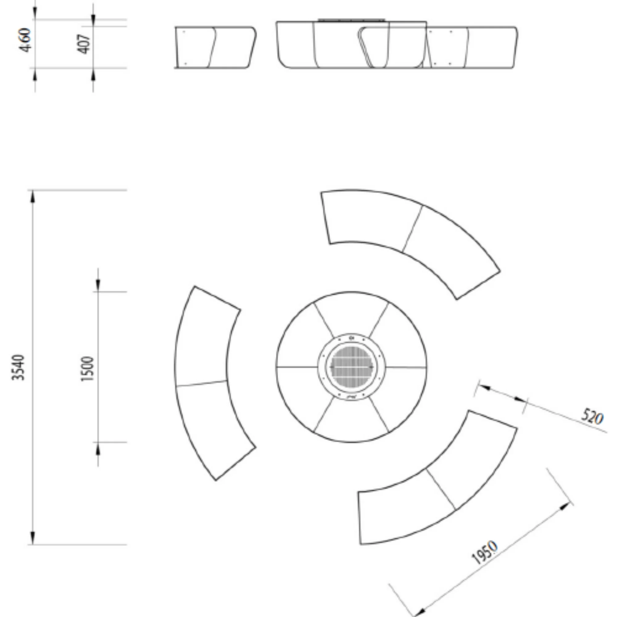 GlammFire Zarzuela Fire Pit and BBQ Grill - Image 10