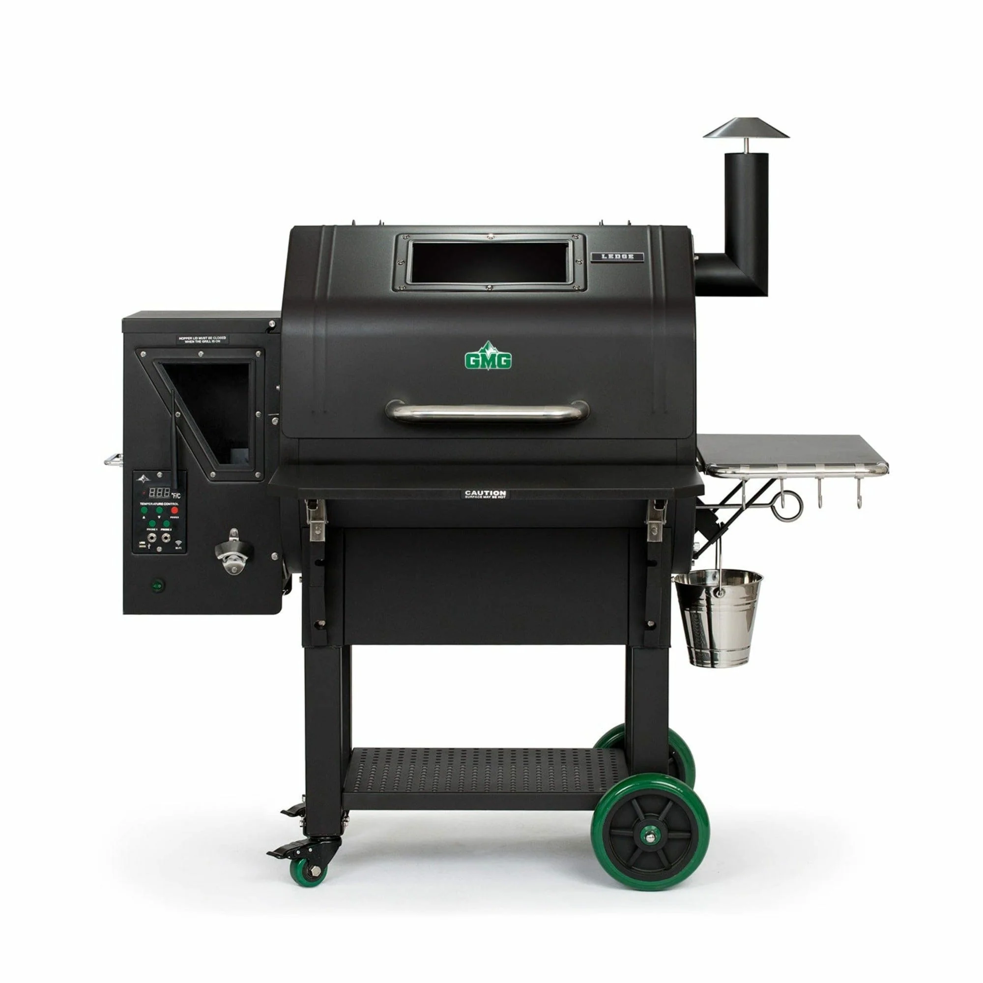 GMG Ledge Black BBQ Smoker - Image 6