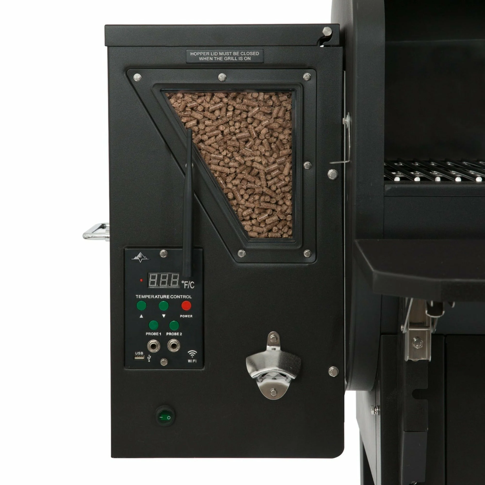 GMG Ledge Black BBQ Smoker - Image 9