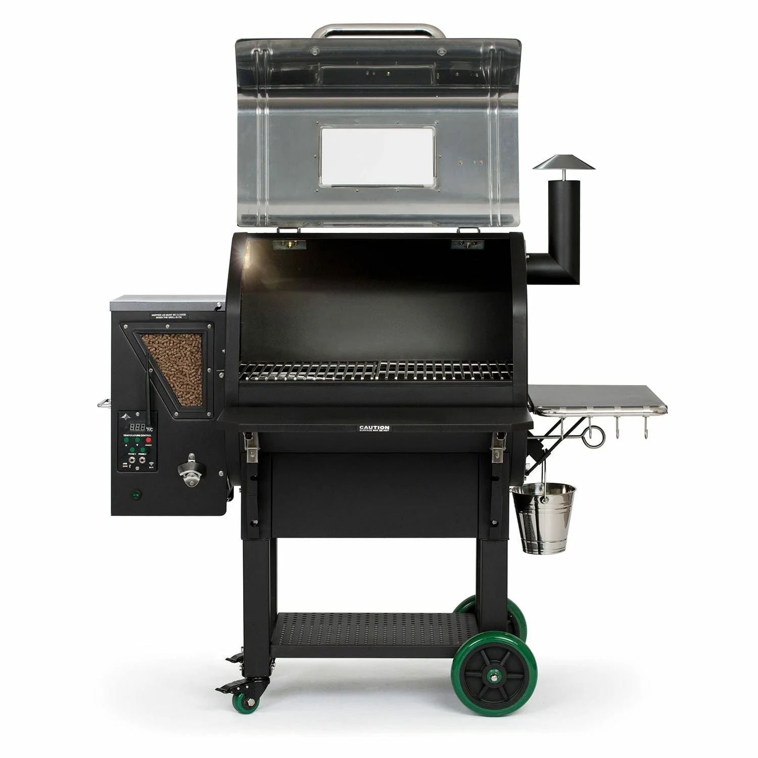 GMG Ledge Stainless Steel BBQ Smoker - Image 3