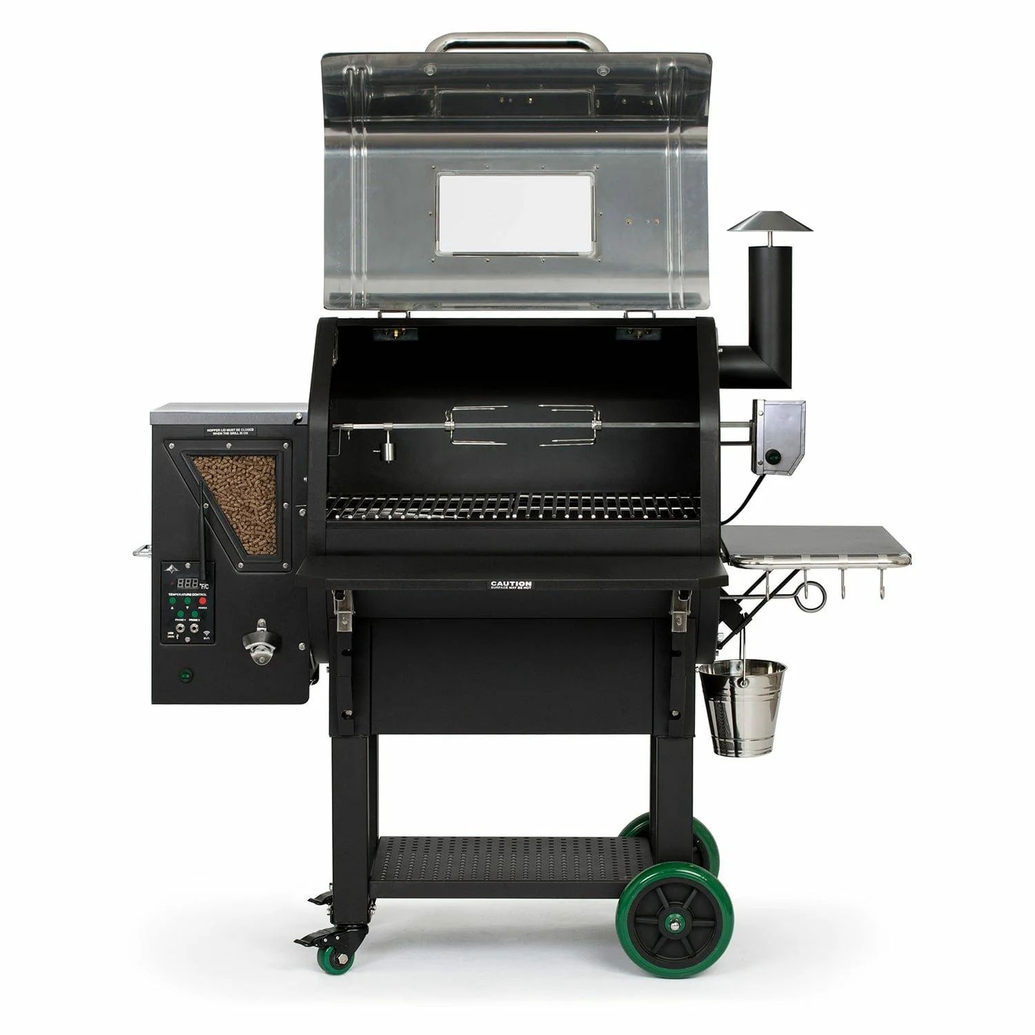 GMG Ledge Stainless Steel BBQ Smoker - Image 5