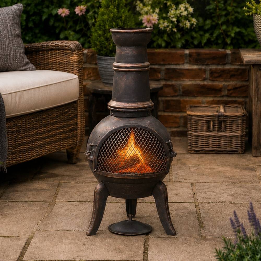 Gardeco Granada Cast Iron Chimenea - Image 3