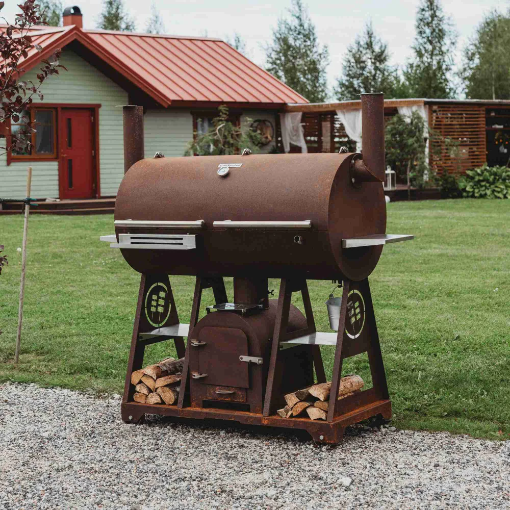 GrillSymbol Smoky Beast XL 150cm Barrel BBQ Smoker and Smoker Grill - Image 3