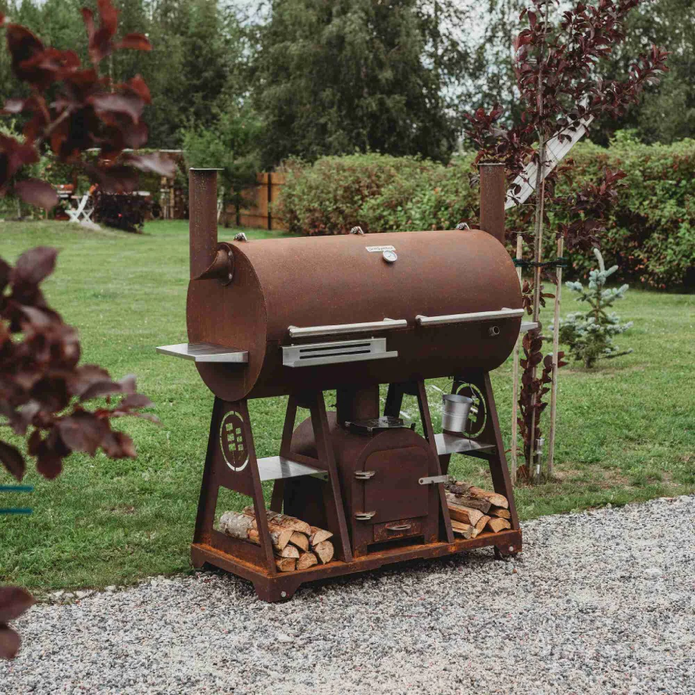 GrillSymbol Smoky Beast XL 150cm Barrel BBQ Smoker and Smoker Grill - Image 4