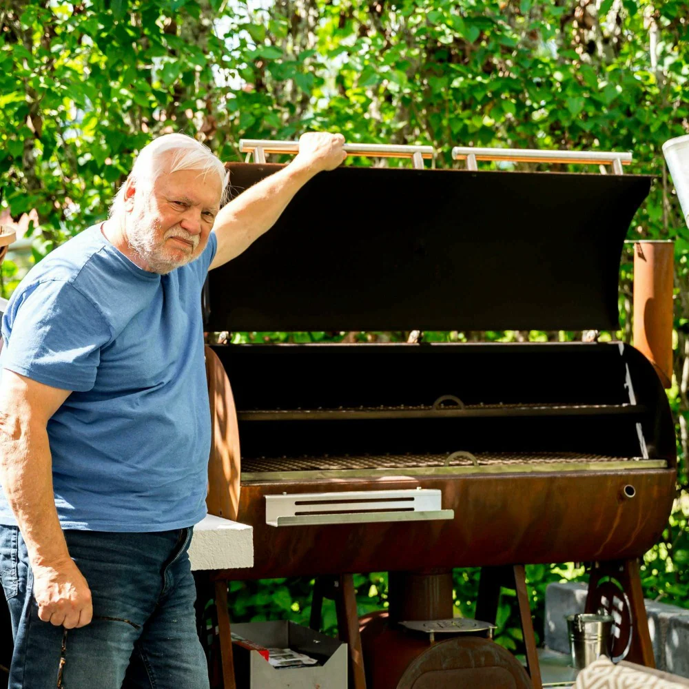 GrillSymbol Smoky Beast XL 150cm Barrel BBQ Smoker and Smoker Grill - Image 5
