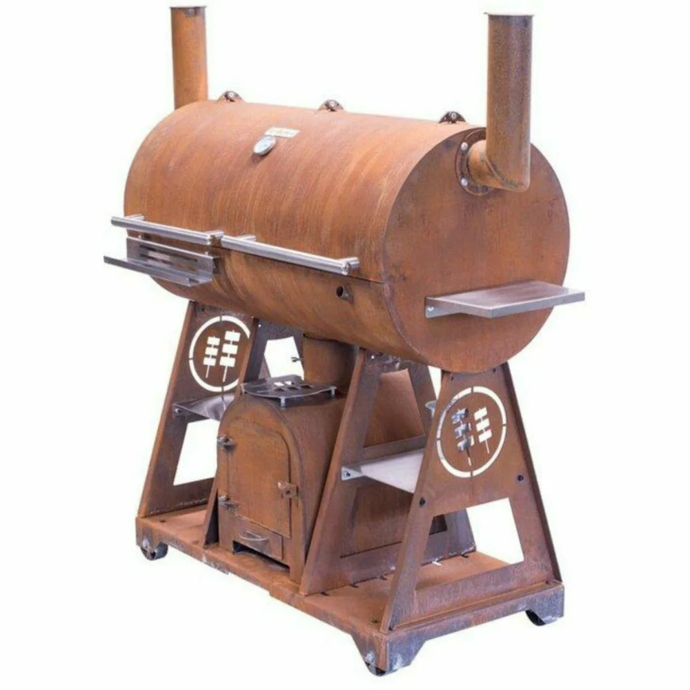 GrillSymbol Smoky Beast XL 150cm Barrel BBQ Smoker and Smoker Grill - Image 9