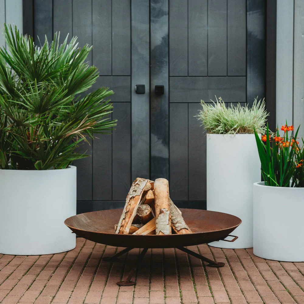 GrillSymbol Alta XL Corten Steel Fire Pit - Image 3