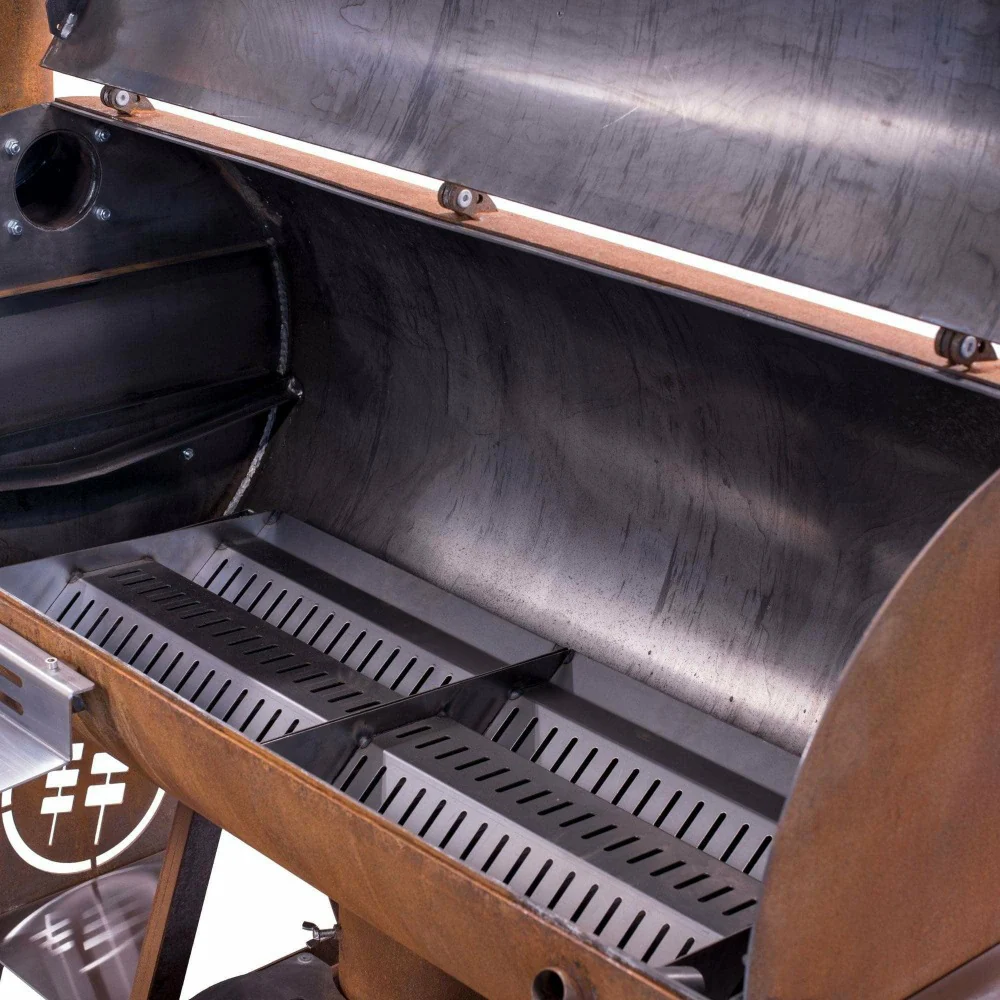 GrillSymbol Smoky Beast Corten BBQ Smoker and Smoker Grill - Image 11
