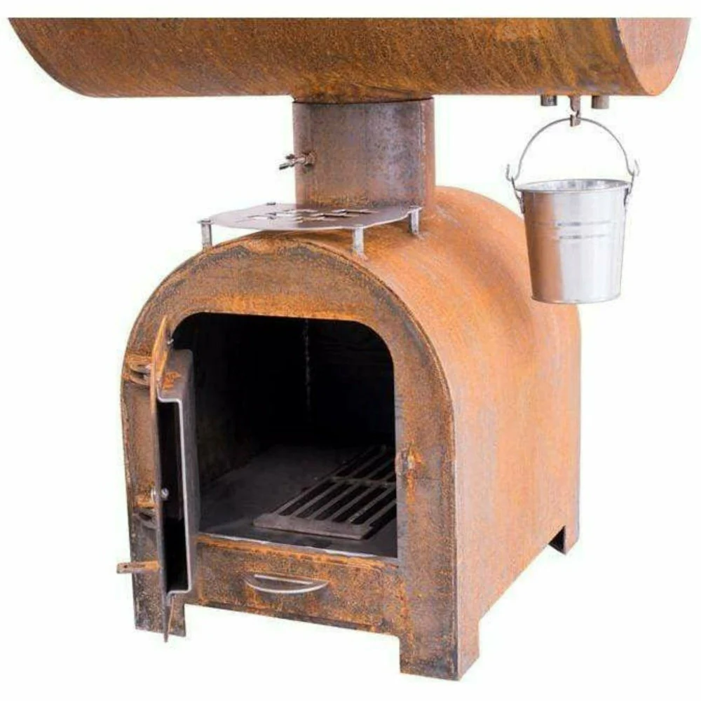 GrillSymbol Smoky Beast Corten BBQ Smoker and Smoker Grill - Image 15