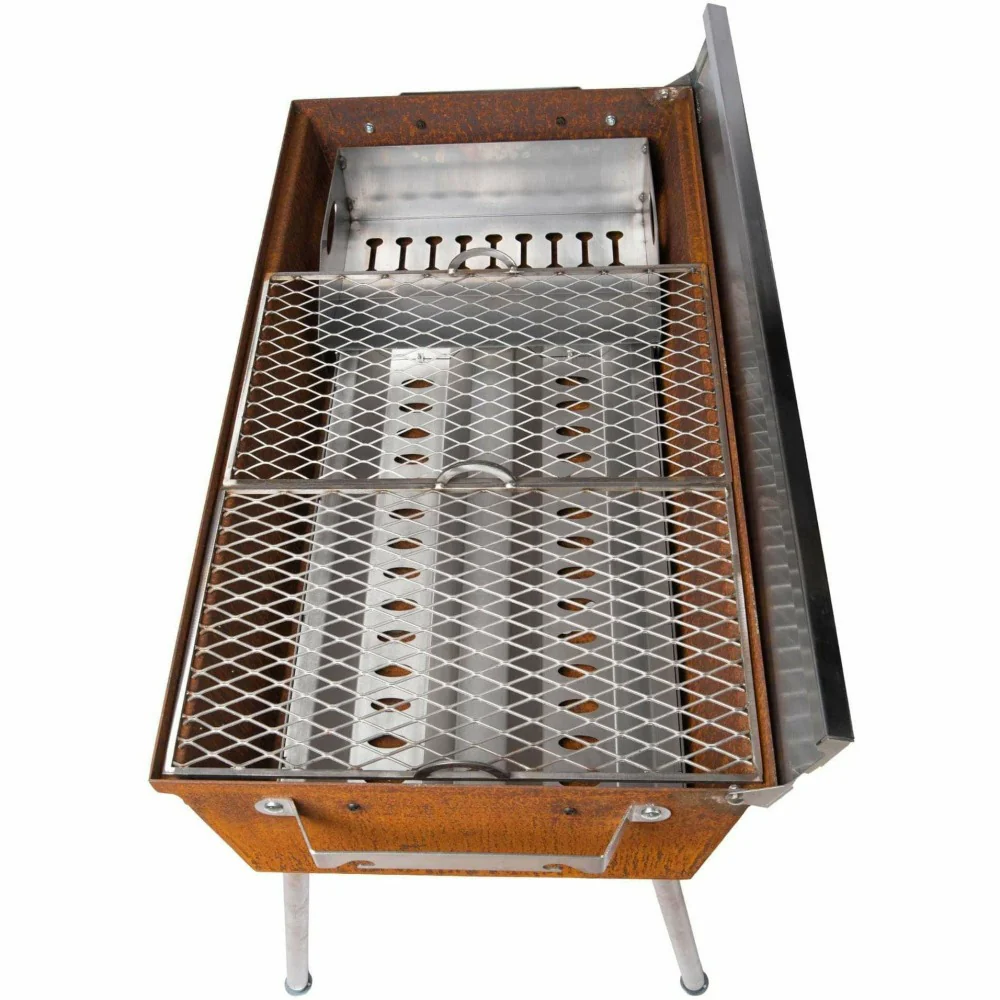 GrillSymbol Chef XXL Corten Steel Charcoal BBQ Grill - Image 5