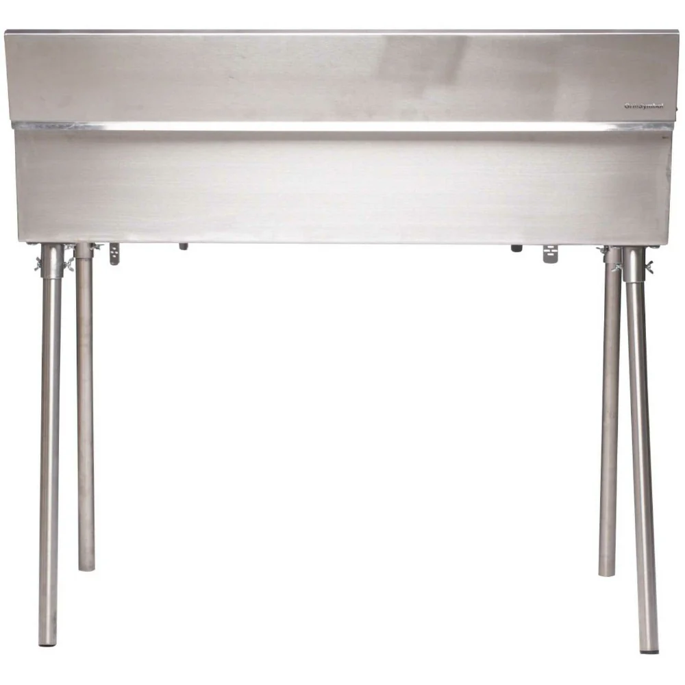 GrillSymbol Chef XXL Silver Charcoal Barbecue - Image 3