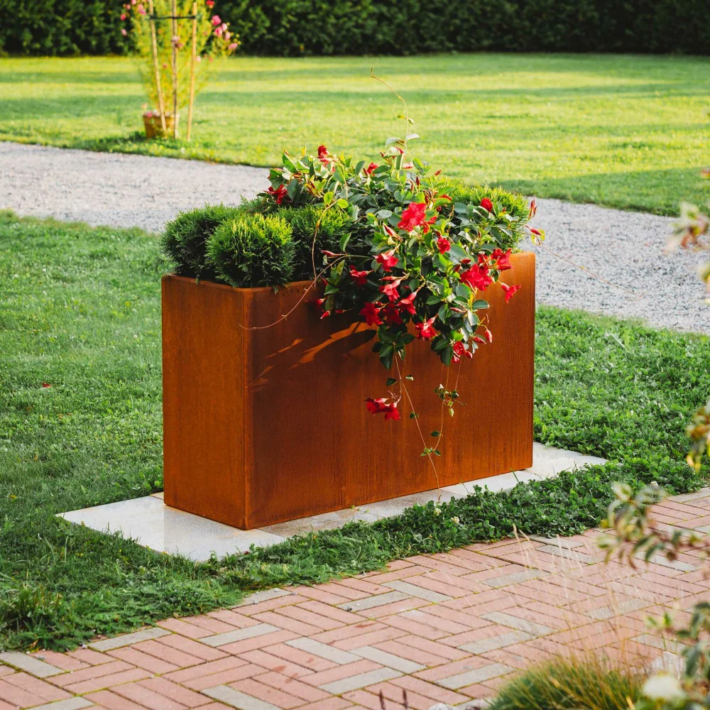 GrillSymbol Lilly Corten Steel Planter - Image 4