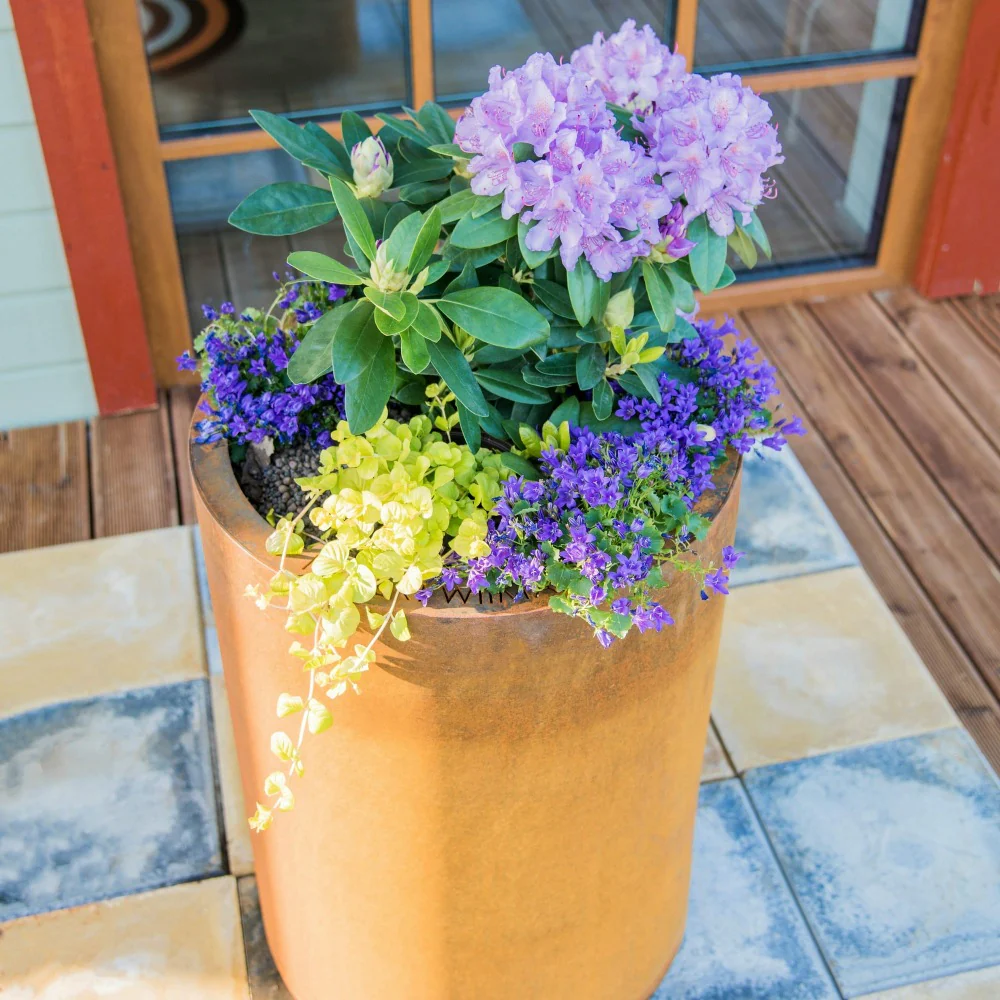 GrillSymbol Meri, Myy and Mia Planters in Corten Steel - Image 3