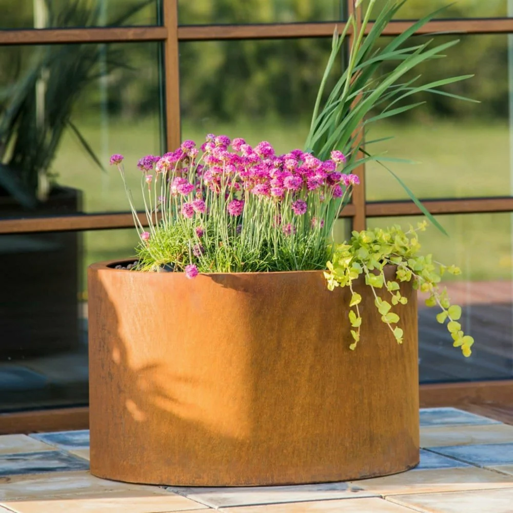 GrillSymbol Meri, Myy and Mia Planters in Corten Steel - Image 5