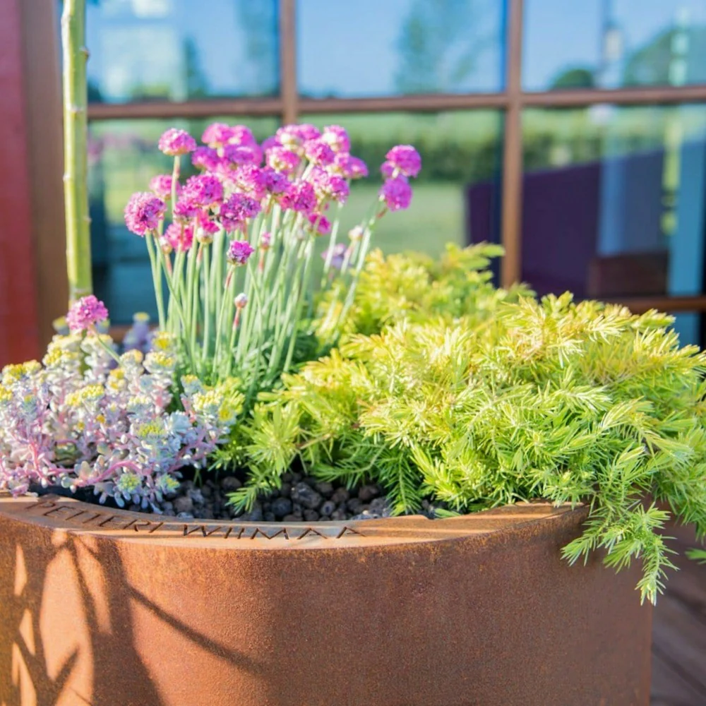 GrillSymbol Meri, Myy and Mia Planters in Corten Steel - Image 6