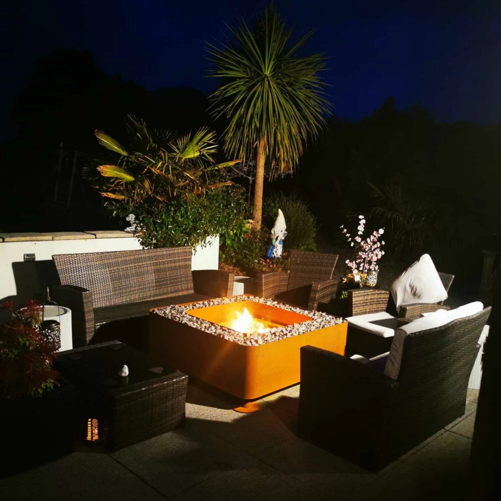 GrillSymbol Fogo Fire Pit Corten Steel 120cm - Image 6
