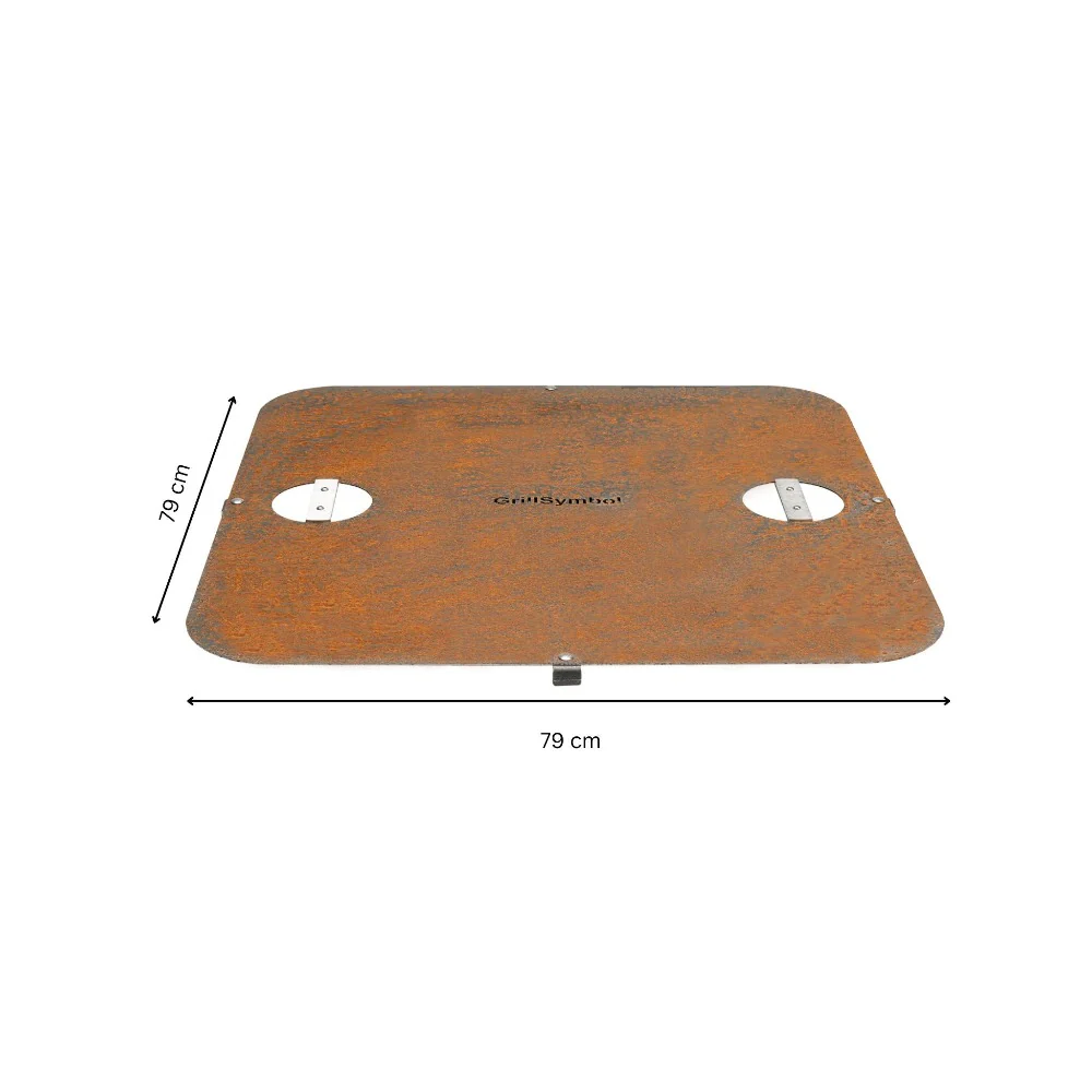 GrillSymbol Fogo Fire Pit Corten Steel 120cm - Image 9