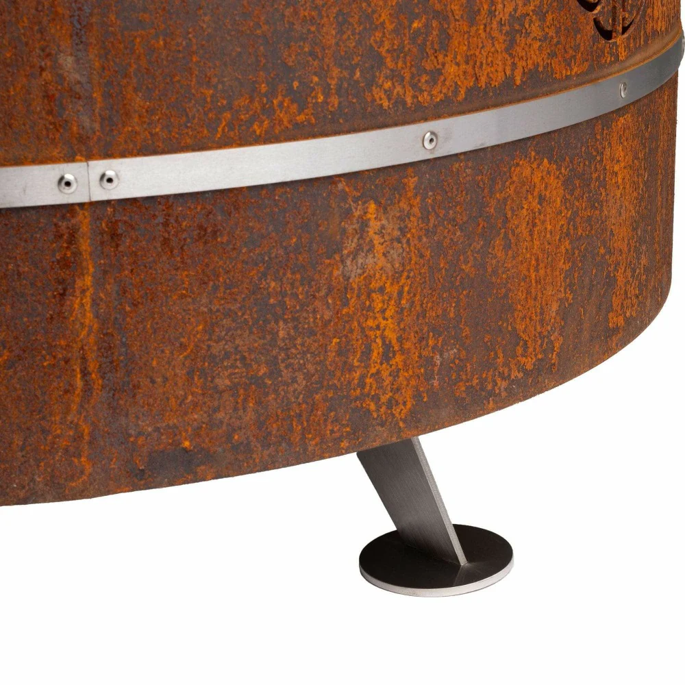 GrillSymbol Lucas Fire Bowl Corten Steel 95cm - Image 5