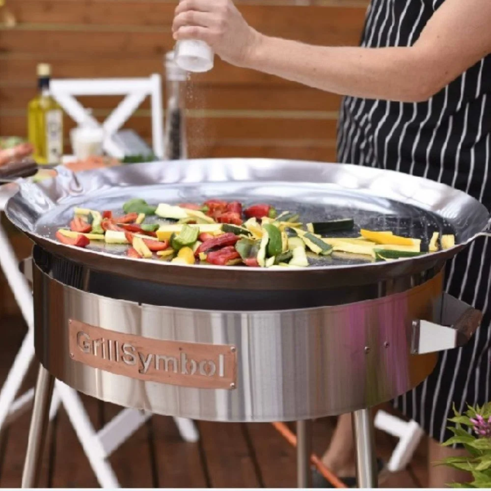 GrillSymbol PRO-720 inox Outdoor Paella Gas Pan Set - Image 9