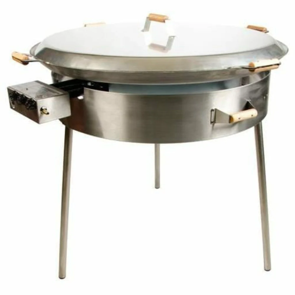 GrillSymbol PRO-960 inox Outdoor Paella Gas Pan Set - Image 2
