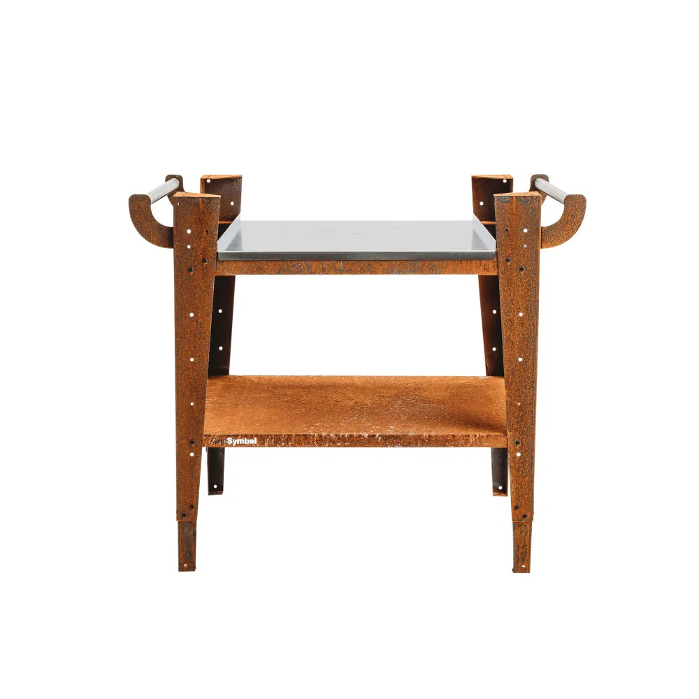 Grillsymbol Baso Corten Steel Pizza Oven Stand