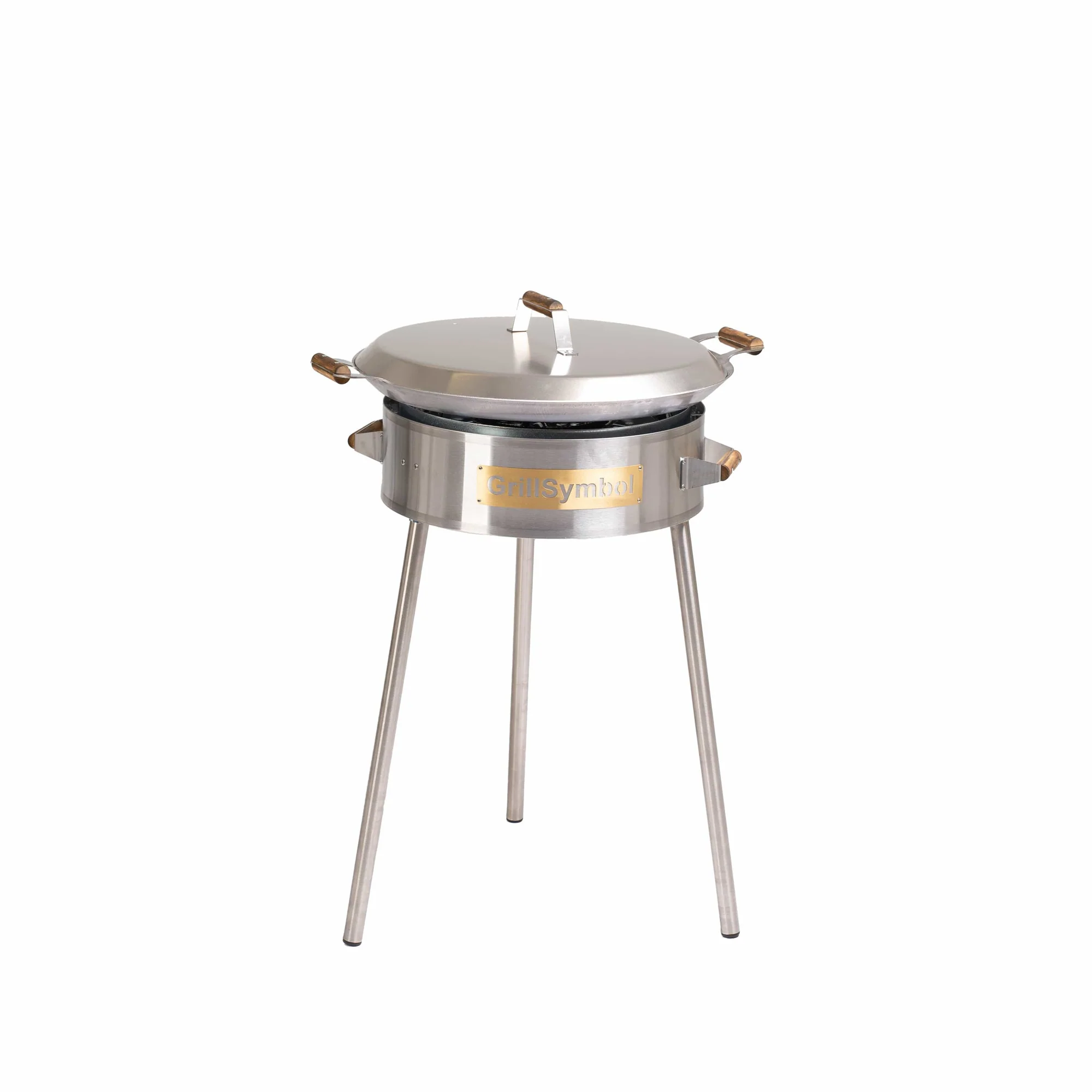 GrillSymbol PRO-580 inox Outdoor Gas Paella Pan Set - Image 5