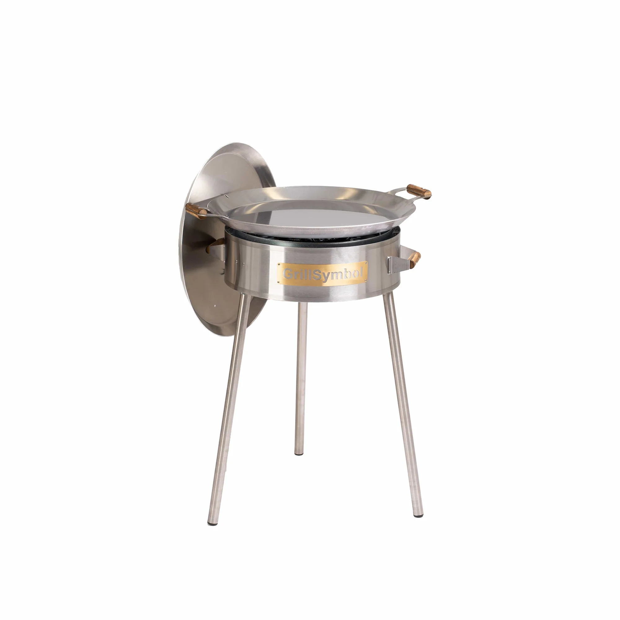 GrillSymbol PRO-580 inox Outdoor Gas Paella Pan Set - Image 6