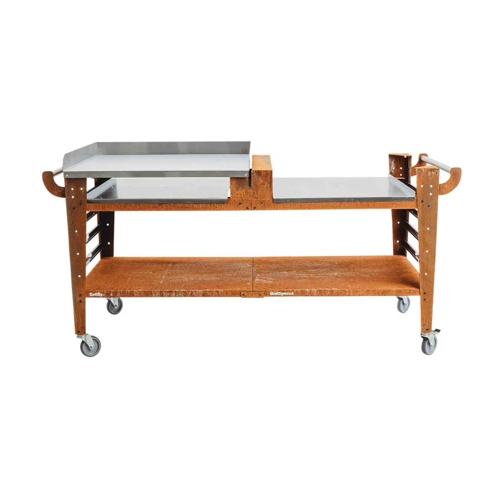 GrillSymbol Baso XL Corten Steel Side Table - Image 5