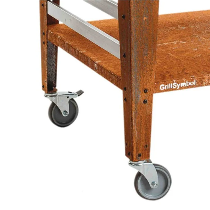 GrillSymbol Baso XL Corten Steel Side Table - Image 6