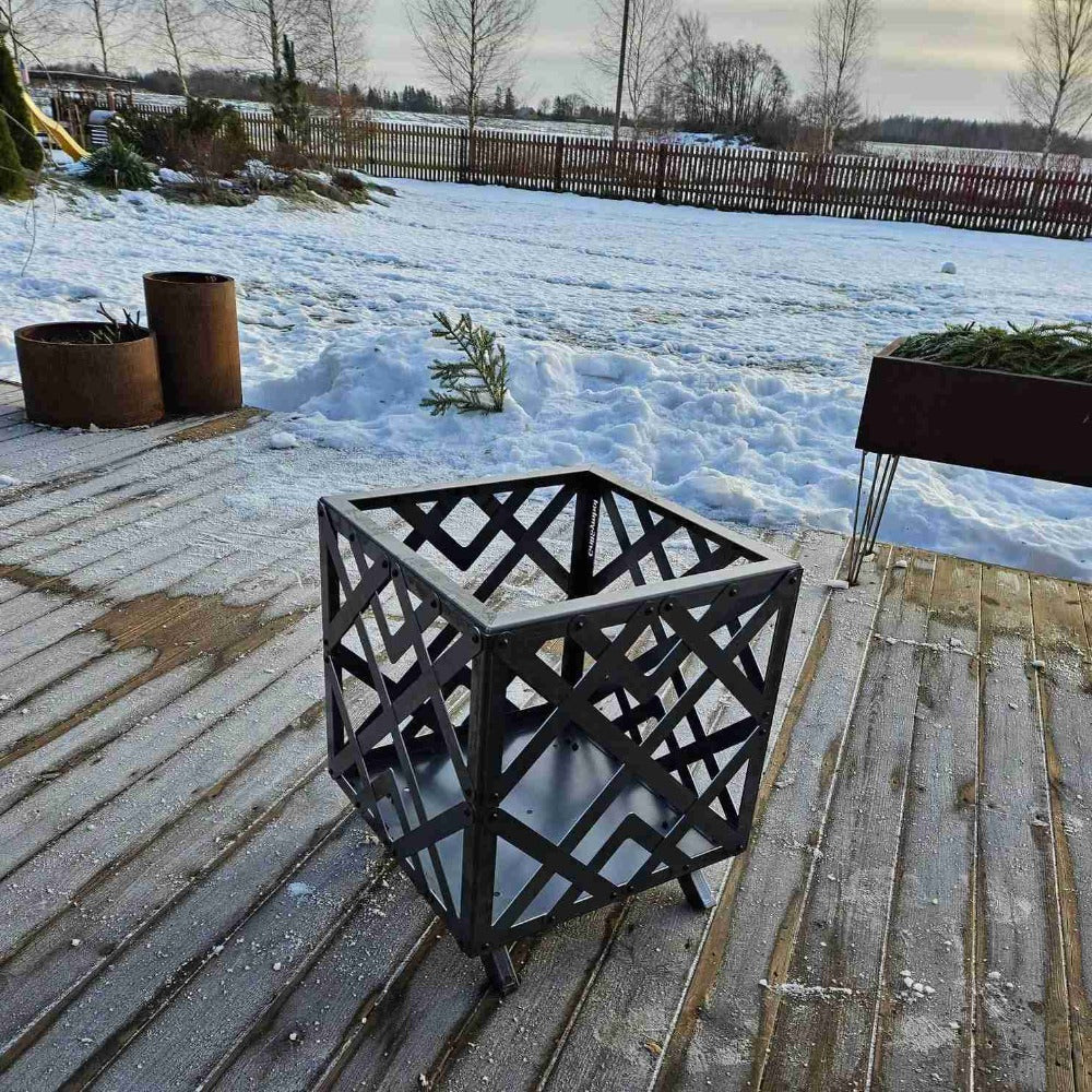 GrillSymbol Sverre Corten Steel Fire Pit - Image 3