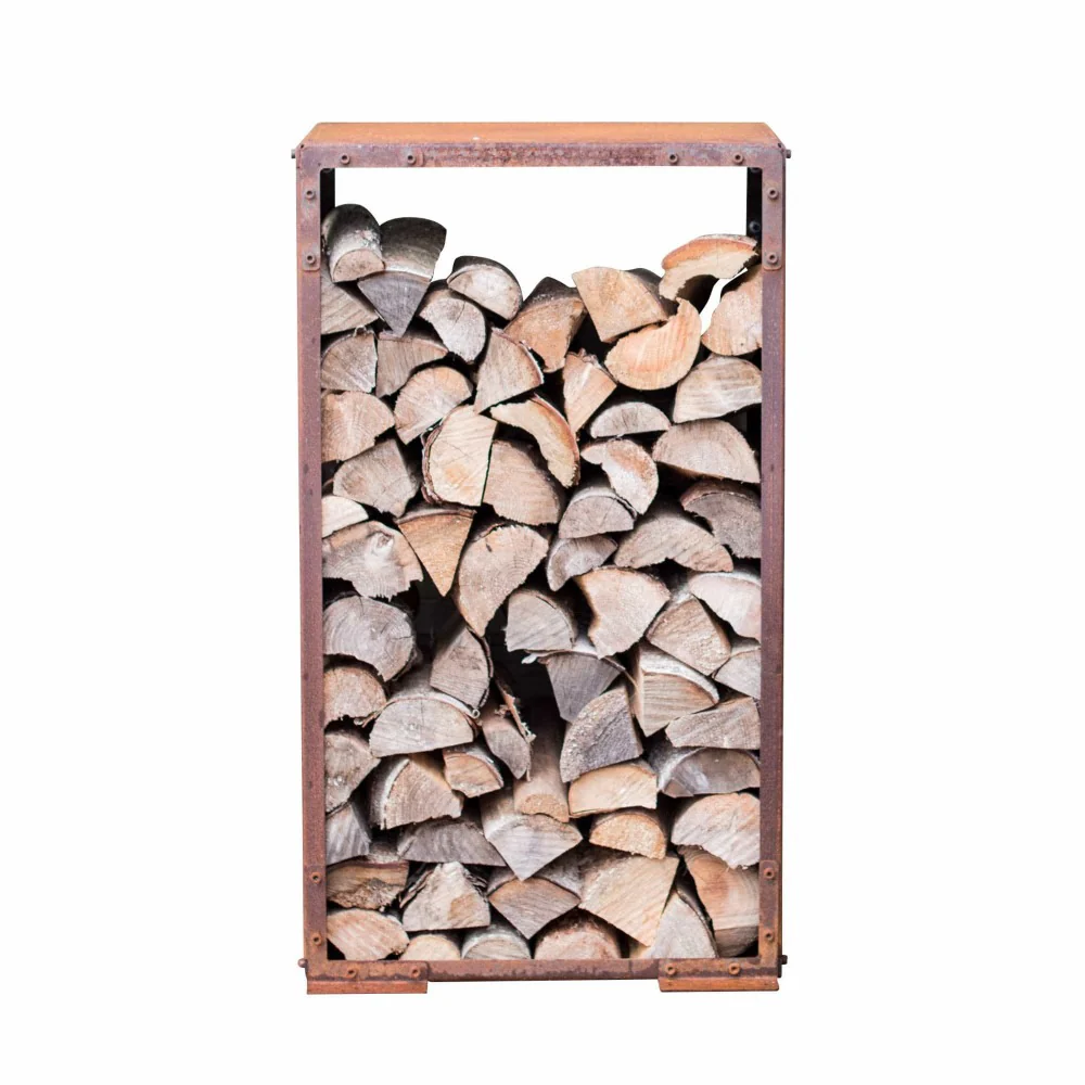 GrillSymbol WoodStock Corten Firewood Rack - Image 4