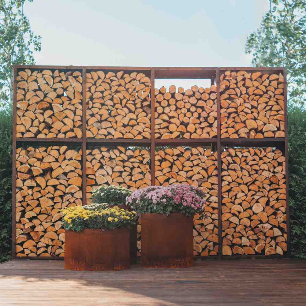 GrillSymbol WoodStock Wall XL in Corten Steel