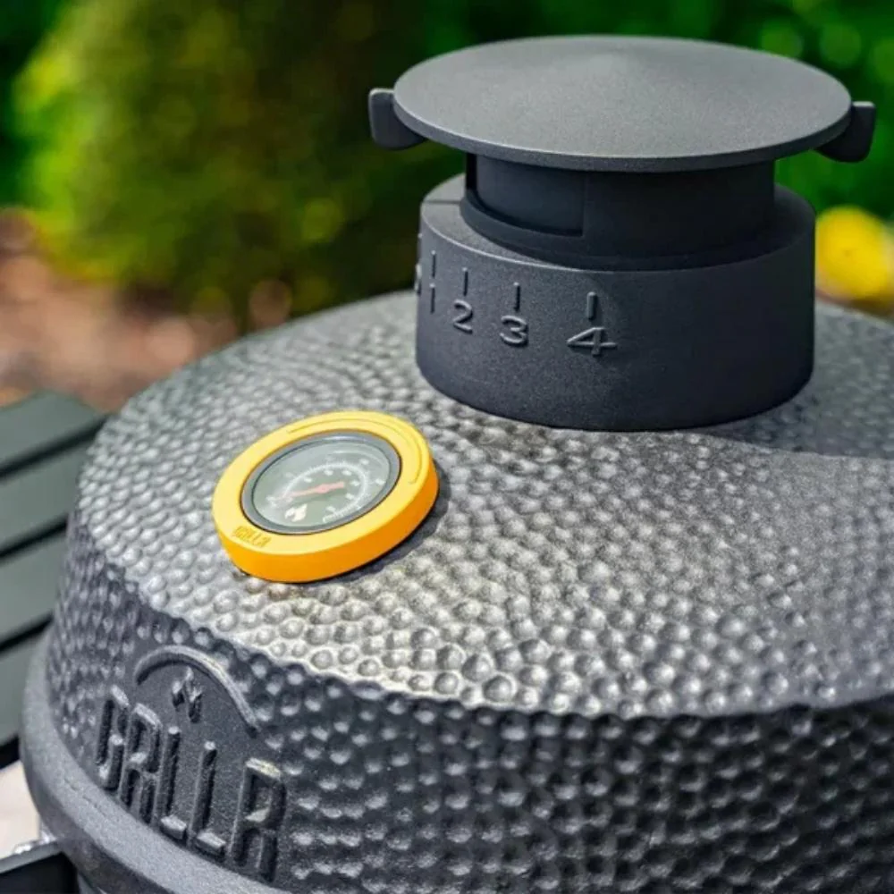 GRLLR Ember Classic 18 Inch Charcoal Black Kamado BBQ - Image 3
