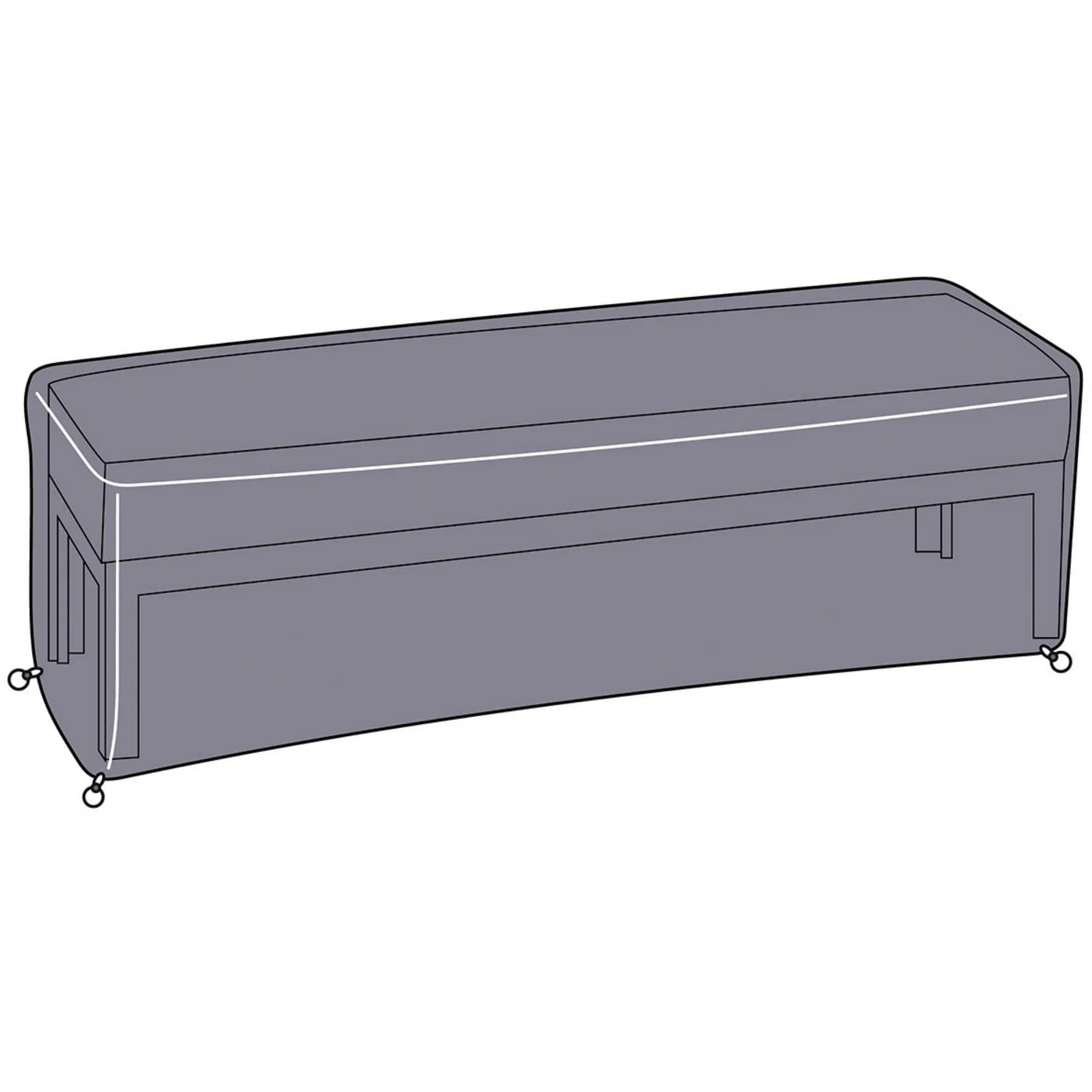 Hartman Covers for the Amalfi, Apollo, Aurora and Rosario Fire Pit Table Sets - Image 5